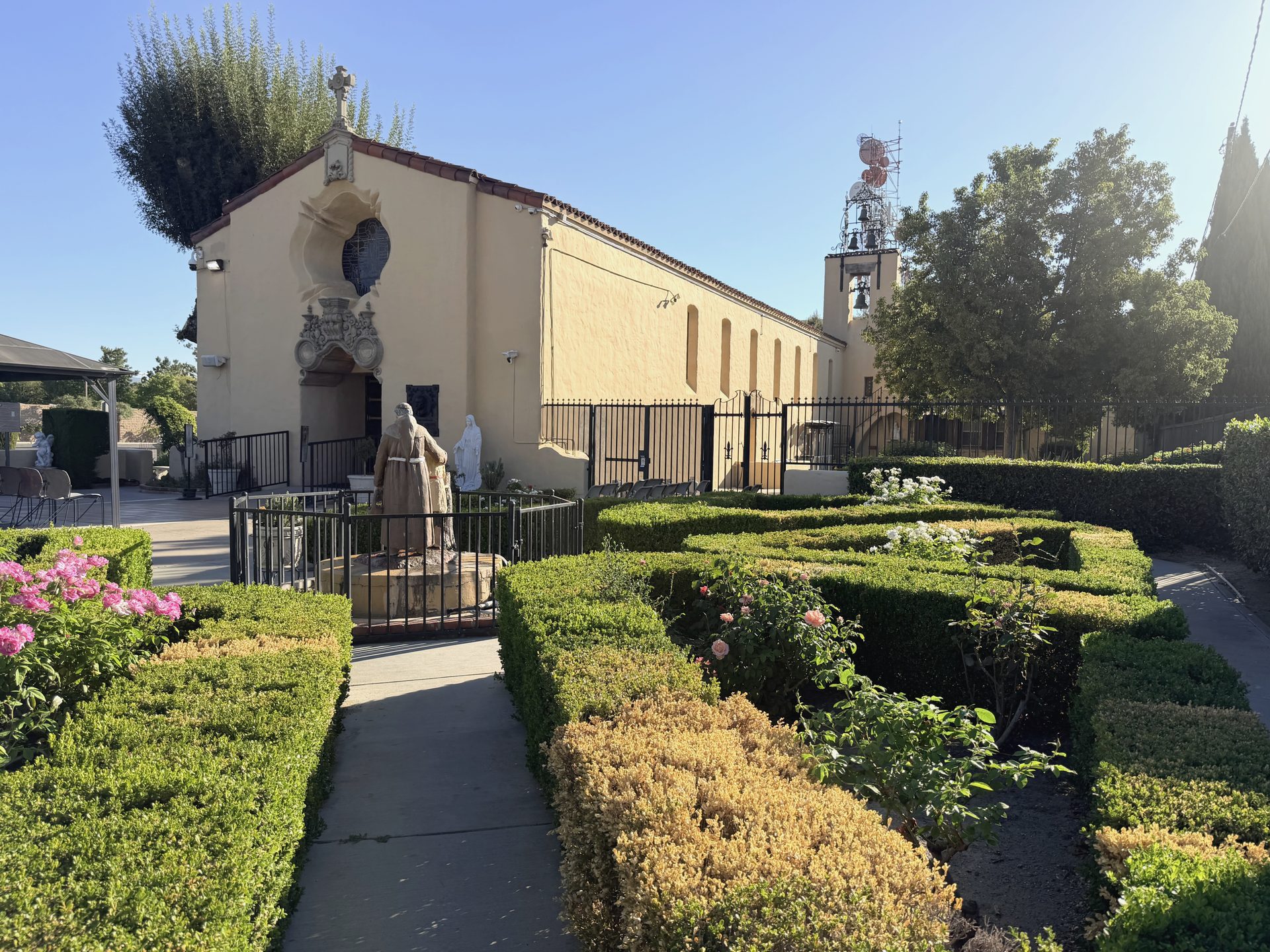 A parish in the hills.